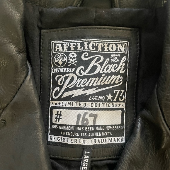 Afflicted "Black Premium" limited edition jacket - Picture 2 of 8